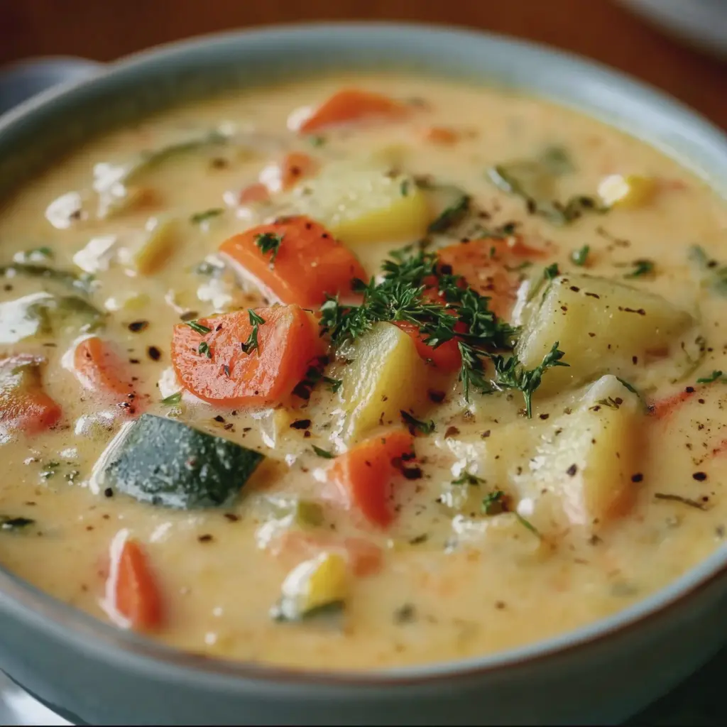 Crème de légumes à la canadienne