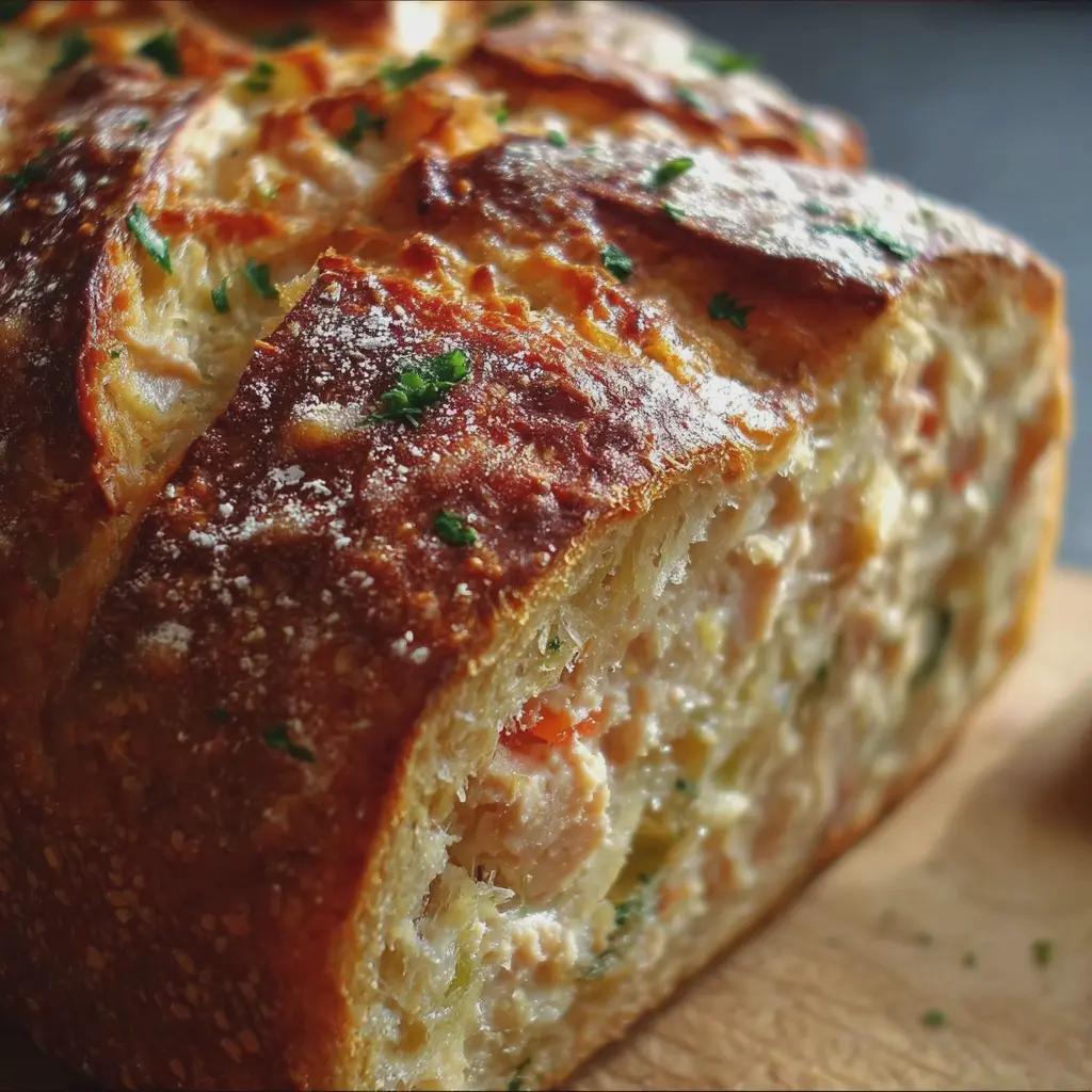 Pain de thon à la macédoine, frais et savoureux