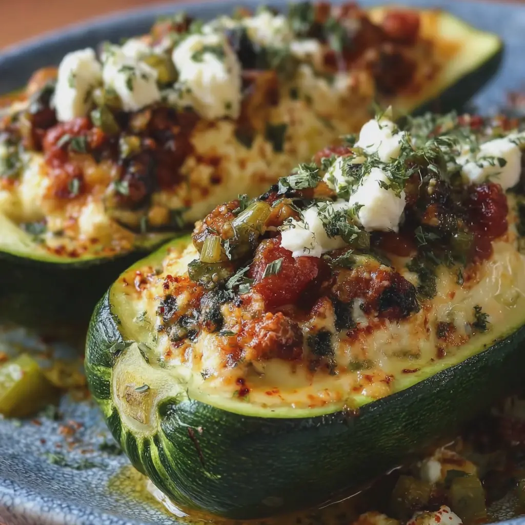 Courgettes Farcies au Soleil