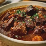 Carbonade flamande traditionnelle, version sans alcool