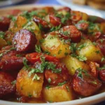 Pommes de Terre Façon Riojana au Chorizo de Bœuf