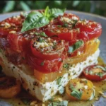Opéra Salé aux Tomates Anciennes, Feta & Basilic