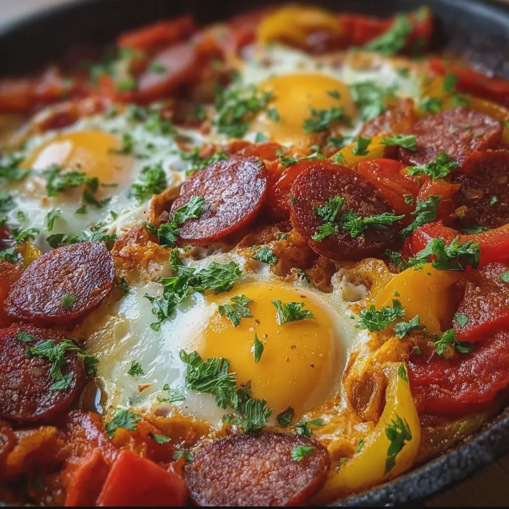 Chakchouka au Chorizo