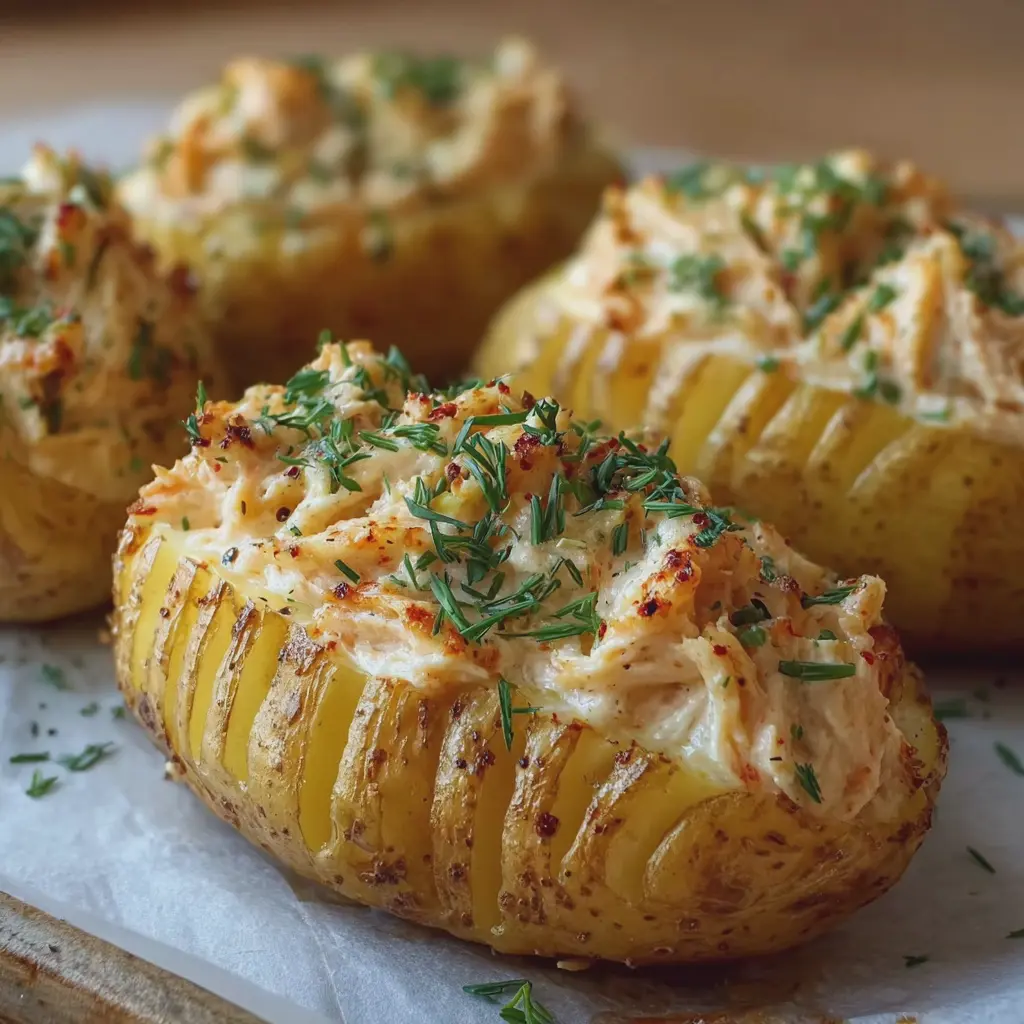 Pommes de terre farcies froides au thon