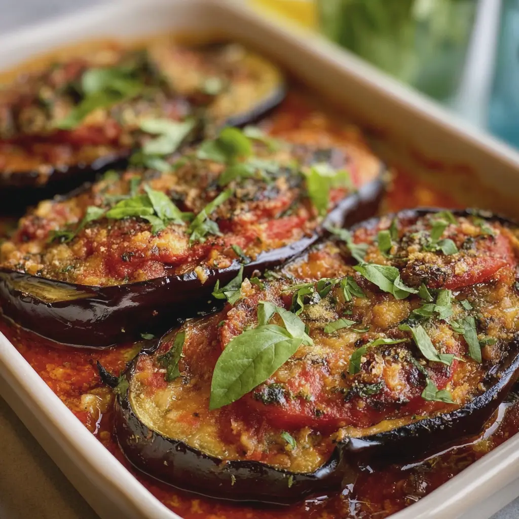 Aubergines à la Sarde
