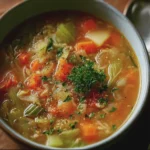 Soupe Détox Légère aux Légumes