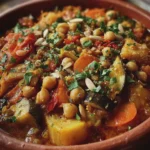 Tajine de légumes aux pois chiches