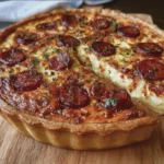 Quiche Classique au Chorizo