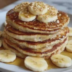 Pancakes Légers à la Banane & au Yaourt
