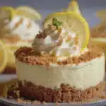Mousse au citron sur fond spéculoos