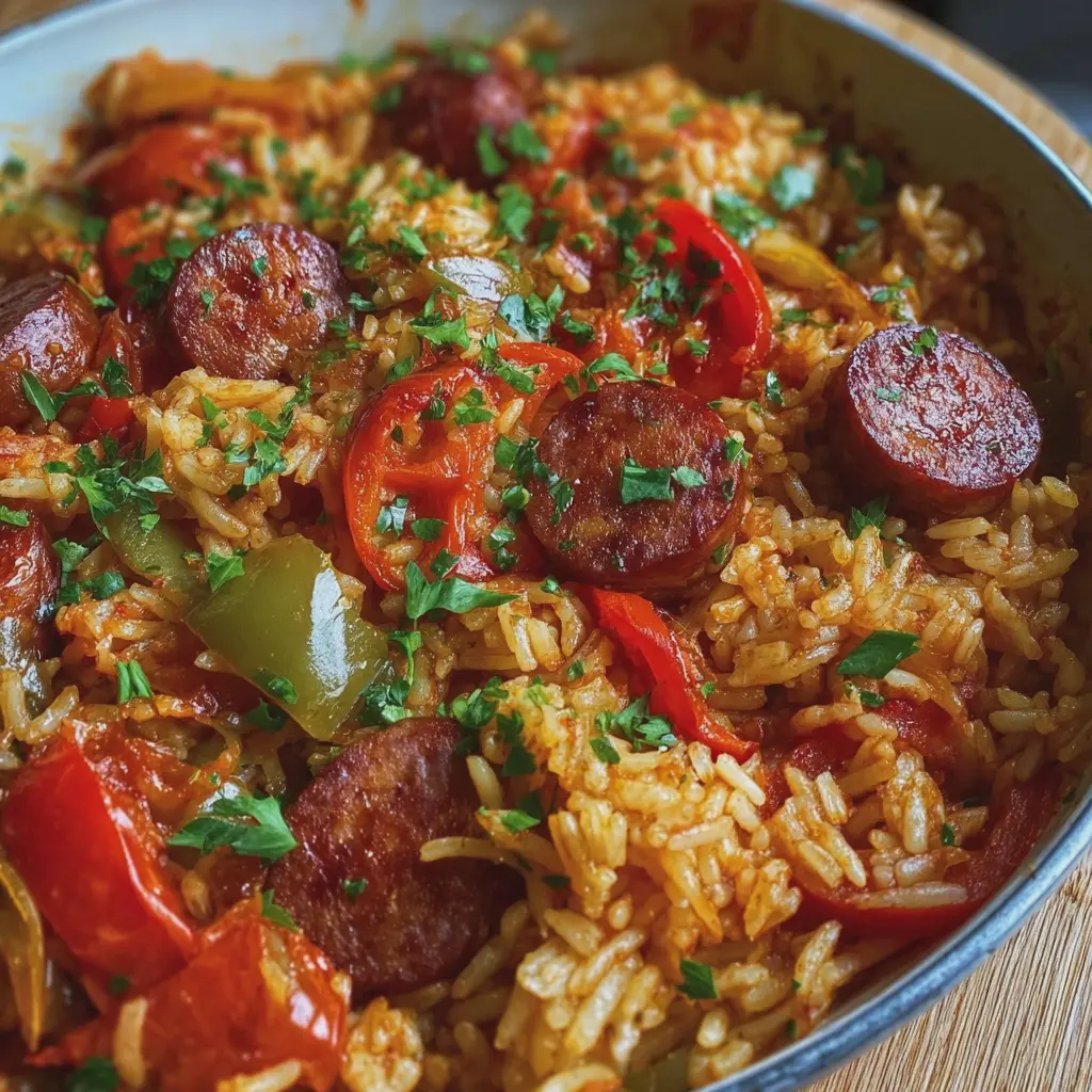 Riz à l’Espagnole au Chorizo et Poivrons