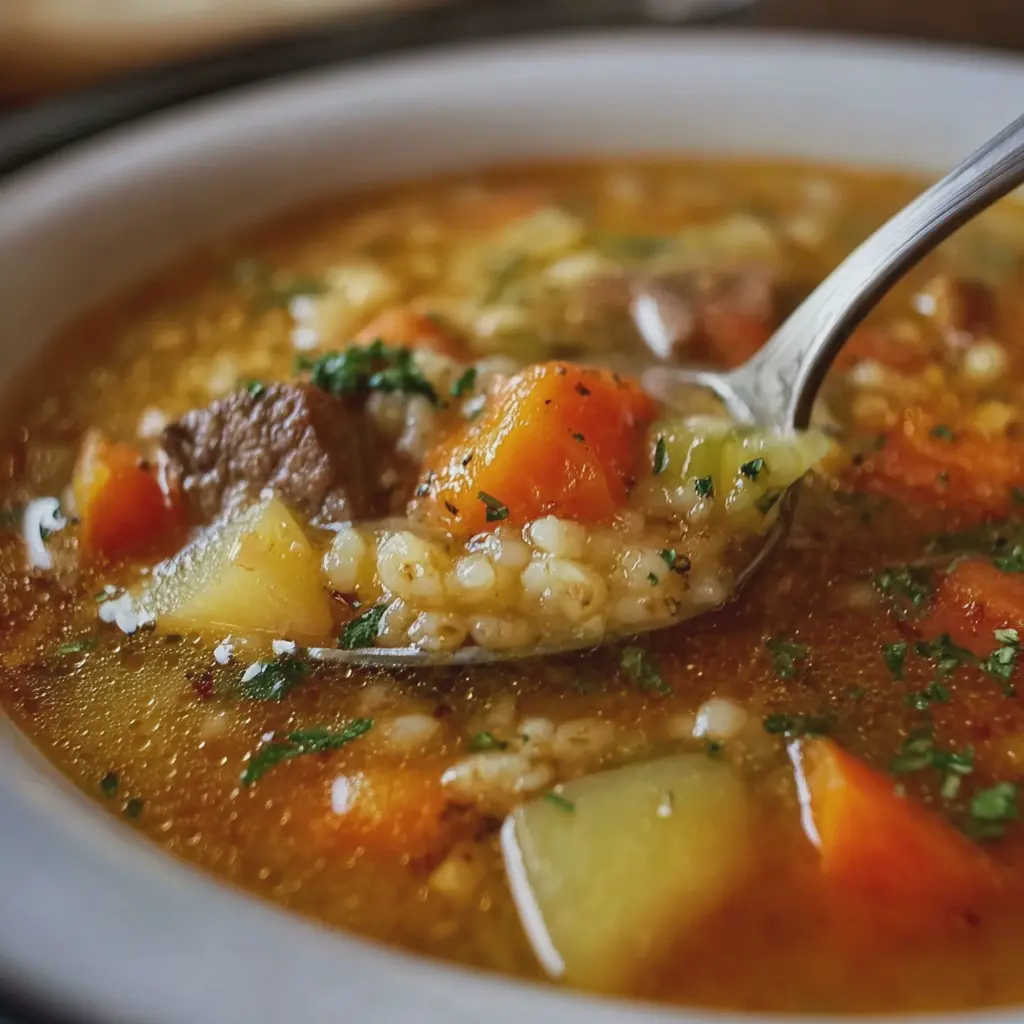 Soupe à l’orge de Mémé