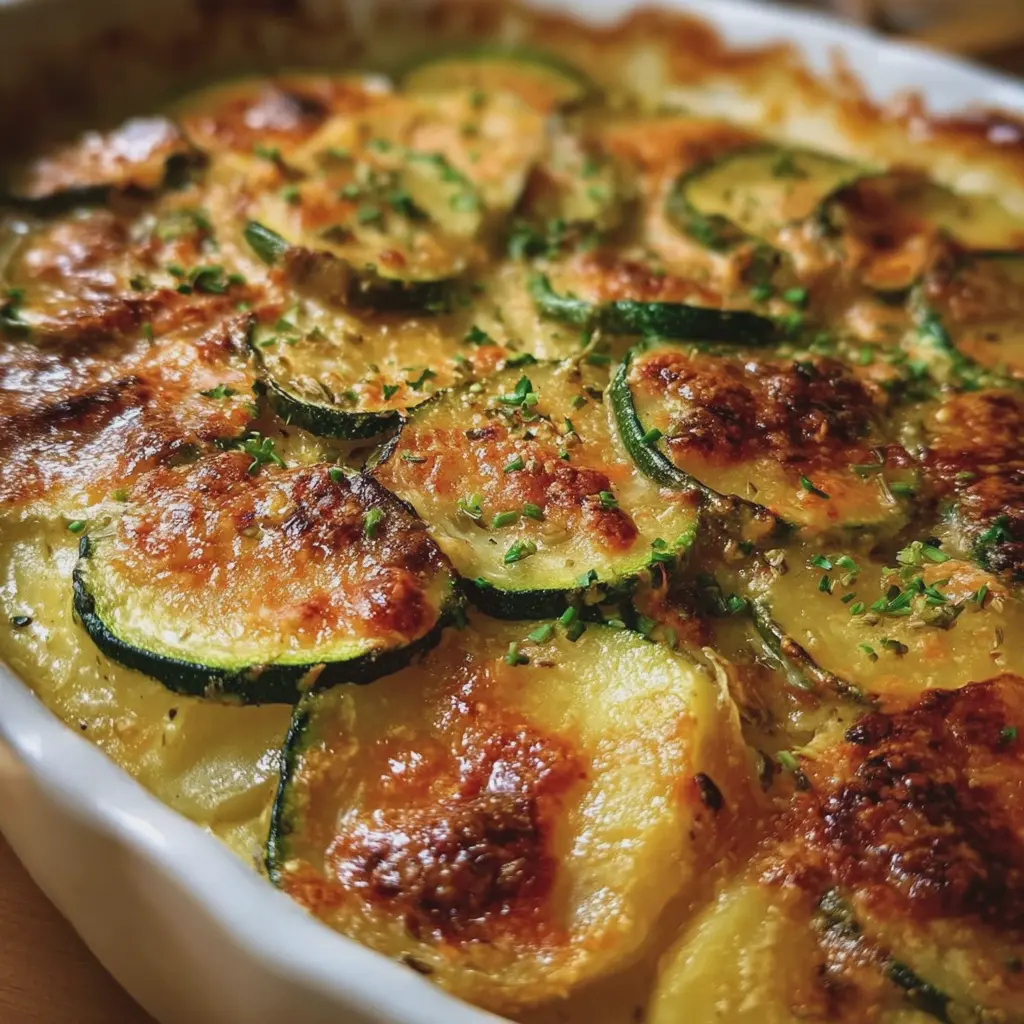 Gratin de Courgettes et Pommes de Terre