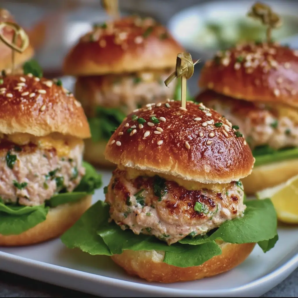 Mini Burgers Froids au Thon