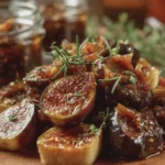 Confit de Figues Maison au Thym et Romarin
