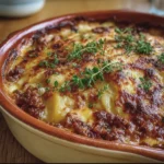 Gratin de Pommes de Terre à la Bolognaise Crémeux