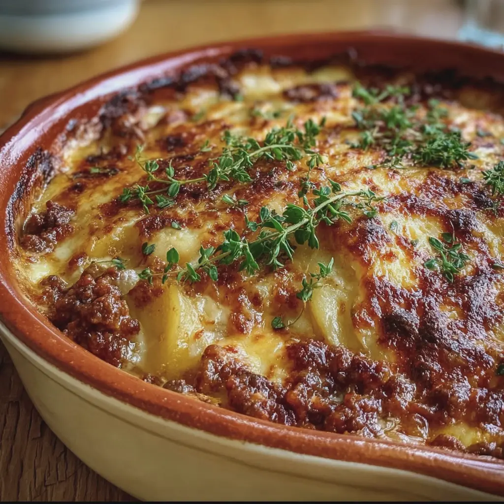 Gratin de Pommes de Terre à la Bolognaise Crémeux