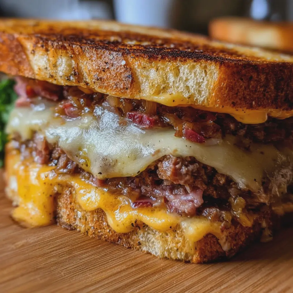 Croque Bœuf Haché Façon Burger