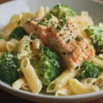 Pâtes au Saumon Crémeux & Brocoli