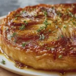 Tarte Tatin salée aux endives et comté
