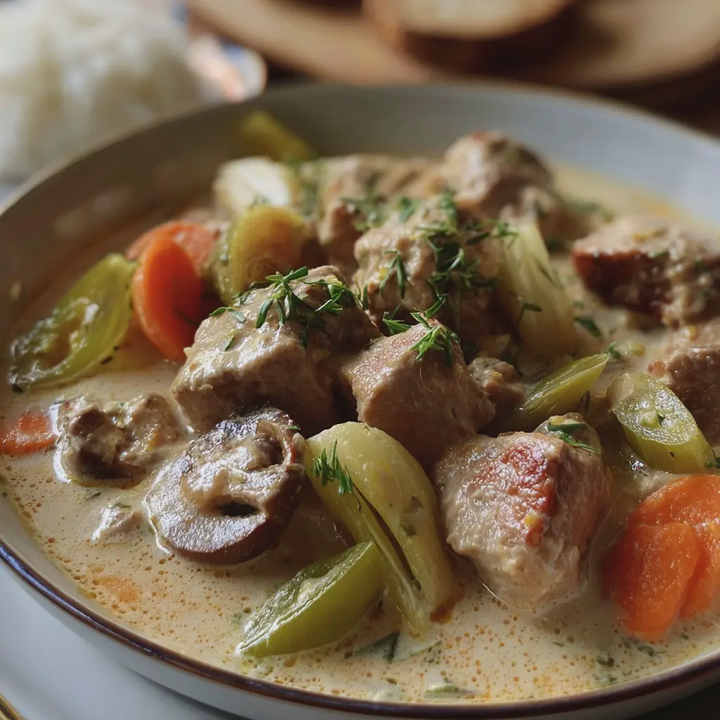 Blanquette de Veau à l’Ancienne