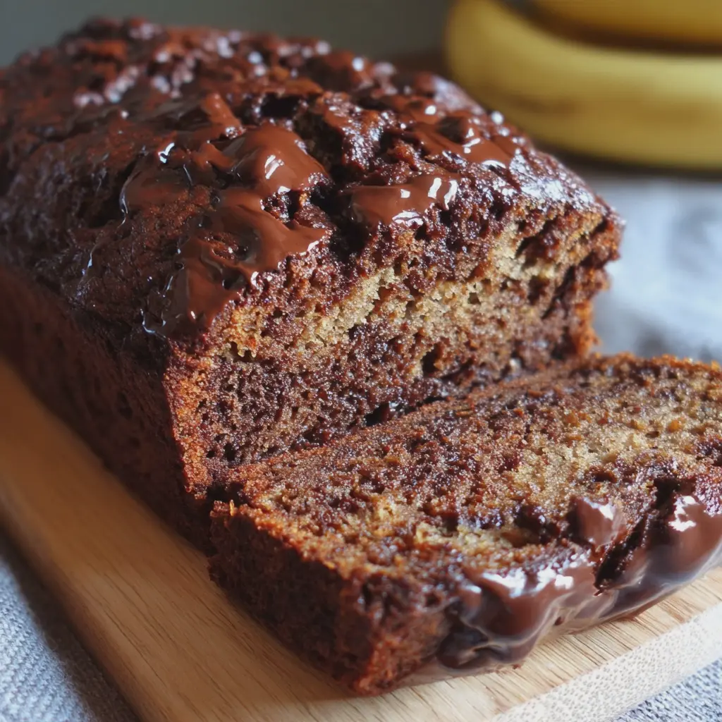 Banana Bread Léger au Chocolat