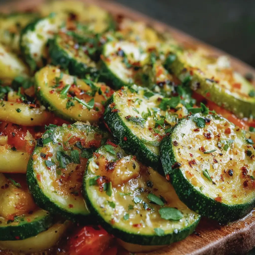 Poêlée de Courgettes à l’Ail