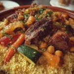 Couscous royal aux trois viandes fondantes