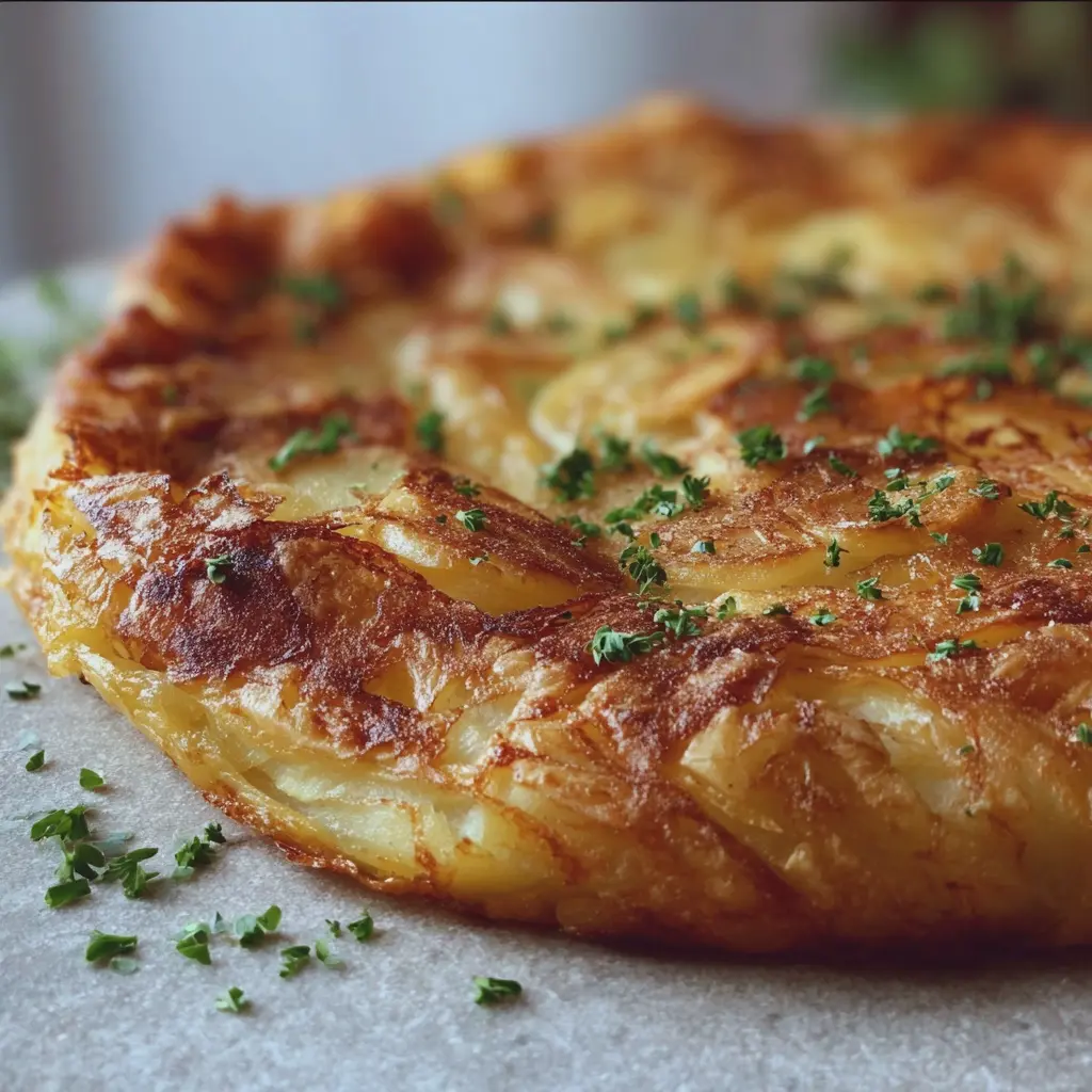Galette de Pommes de Terre Dorée