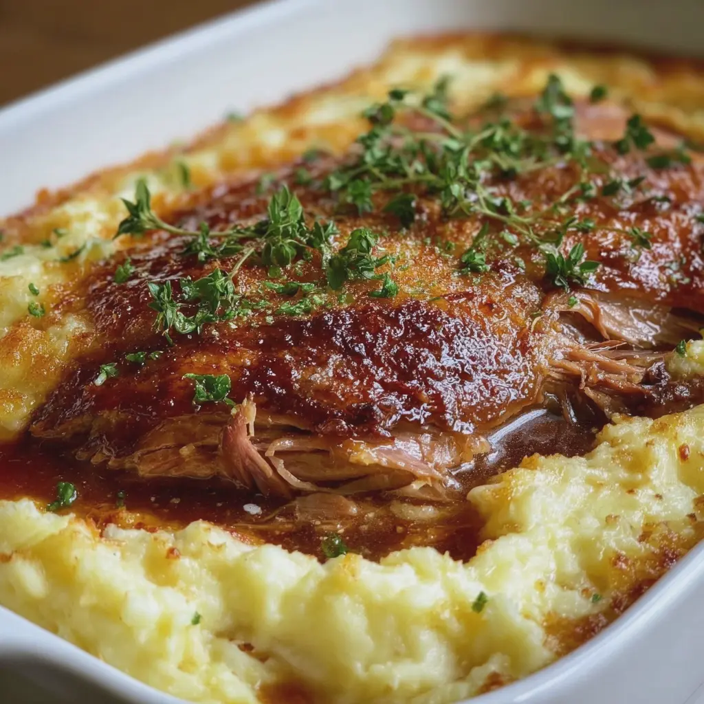 Parmentier de Canard Confit à la Purée Maison