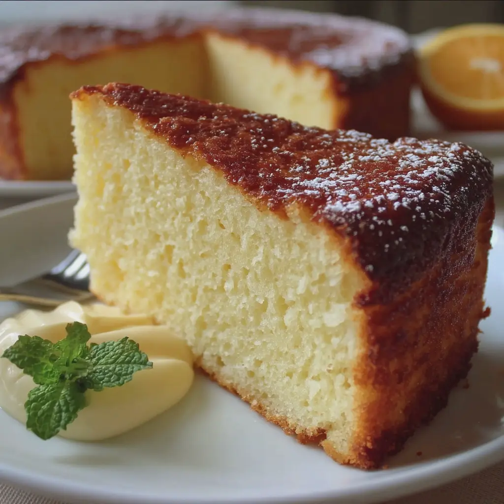 Gâteau au yaourt très moelleux