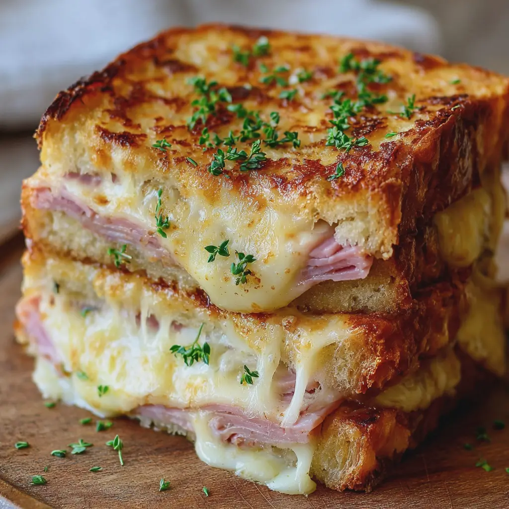 Croque-Monsieur au Jambon & Fromage