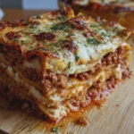 Lasagnes rustiques et généreuses