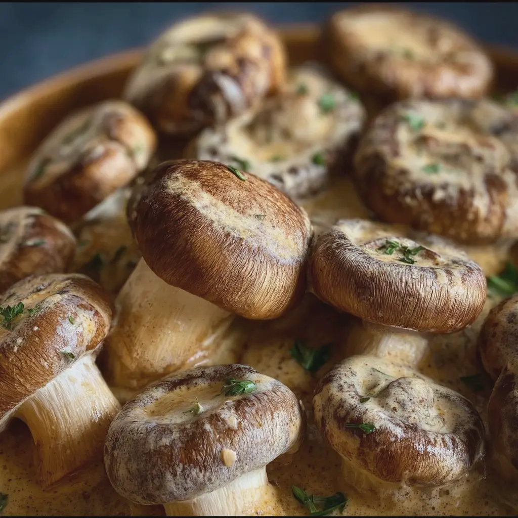 Champignons de Paris à la Crème