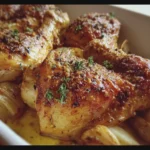Cuisses de poulet à la moutarde