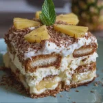 Tiramisu à l’ananas frais ultra crémeux