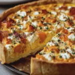 Quiche Butternut-Chèvre Sans Crème