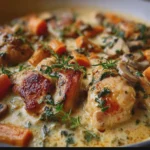 Ragoût de Poulet Crémeux