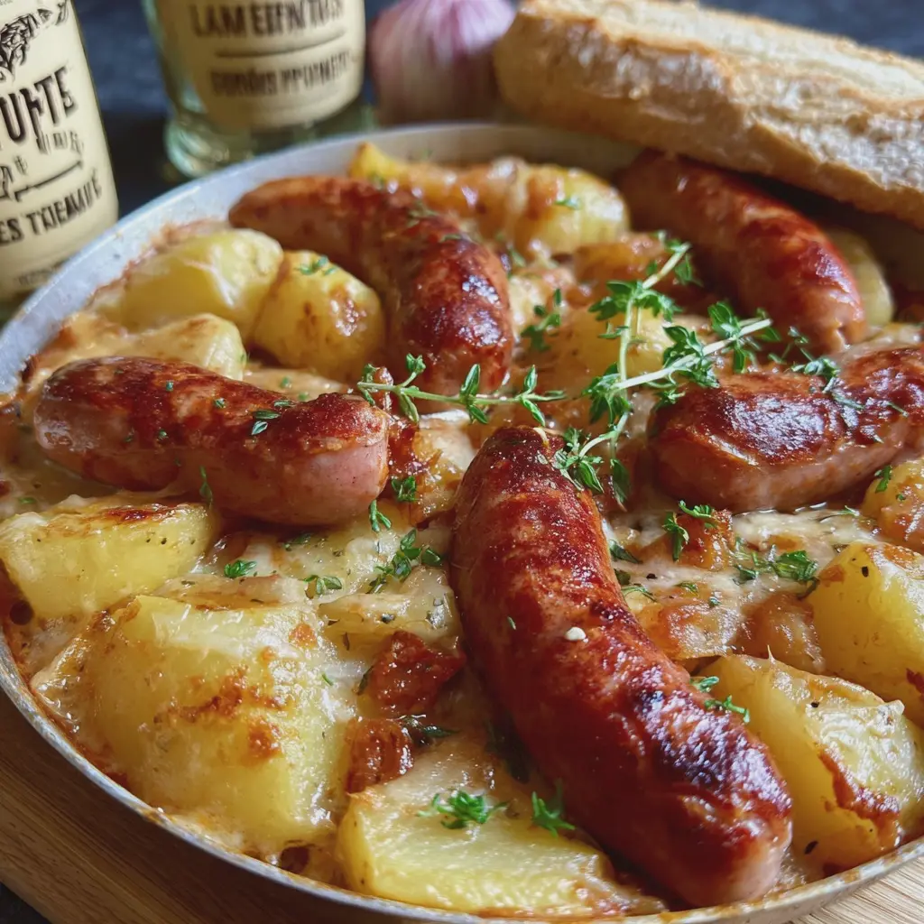 La Fabuleuse Marmite de Saucisses et Pommes de Terre