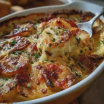 Morbiflette de Franche-Comté, gratin rustique et fondant