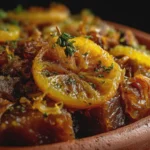Tanjia marrakchia au citron confit