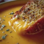 Potage au potiron et à la Vache qui rit