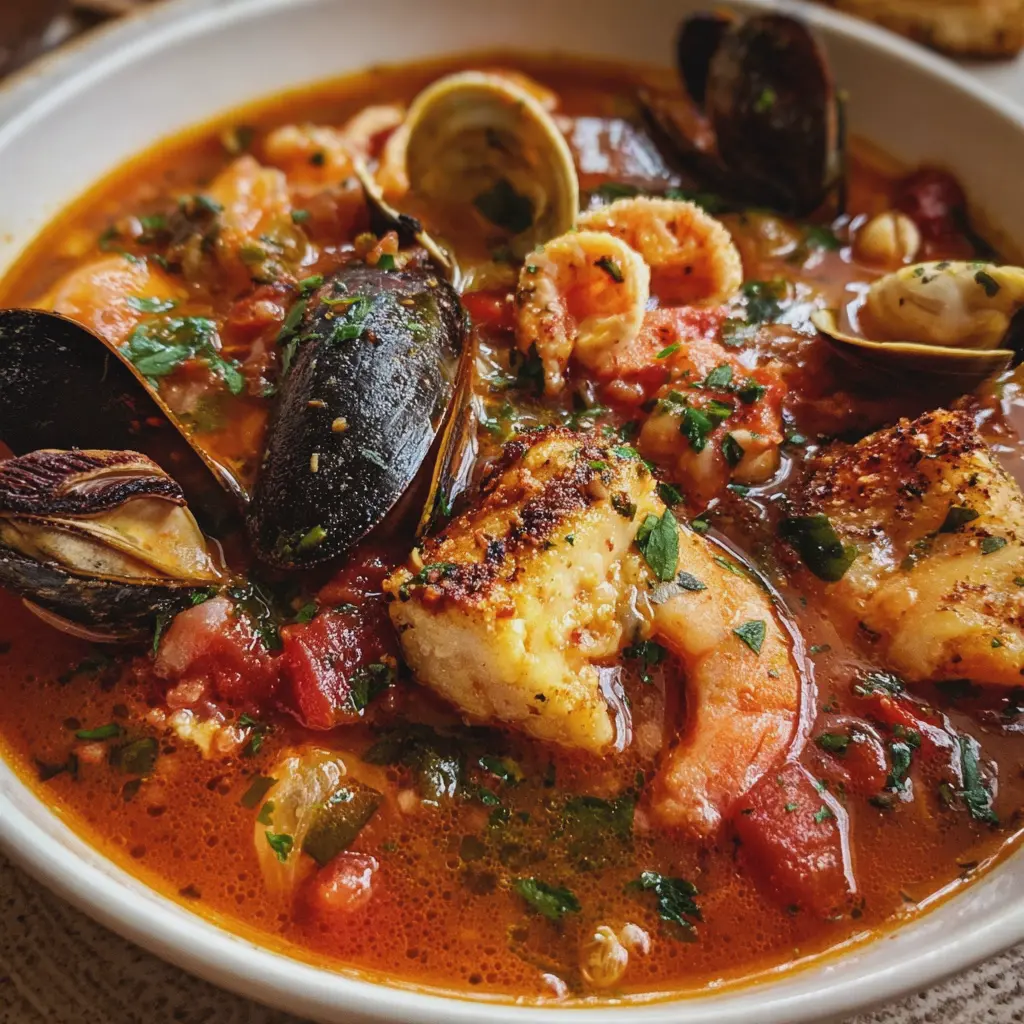 Cacciucco – Soupe de la mer italienne