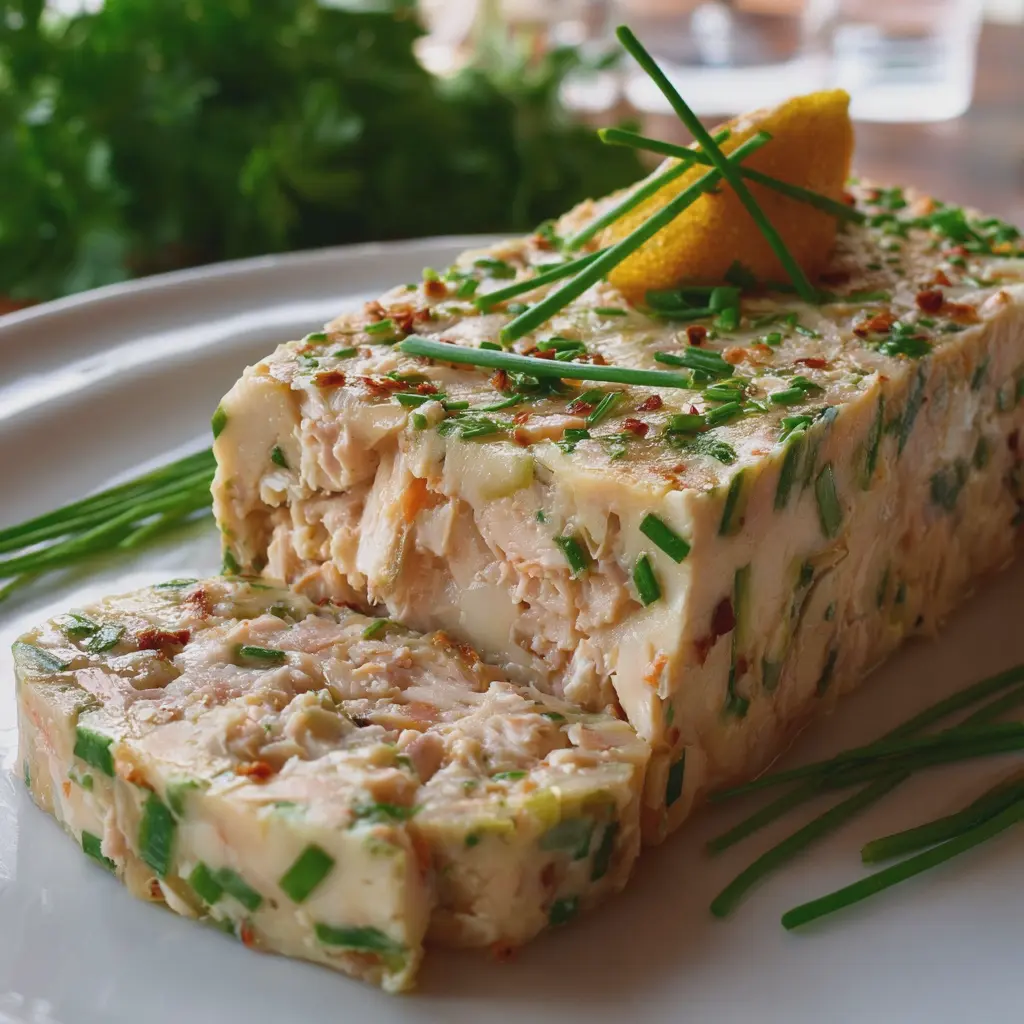 Terrine de crabe à la ciboulette – Fine et gourmande