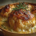 Poulet Gaston Gérard au comté fondant