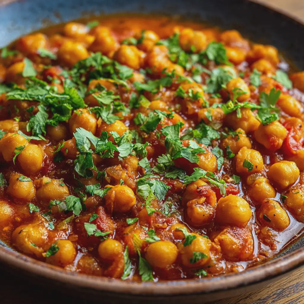Chana Masala réconfortant aux pois chiches