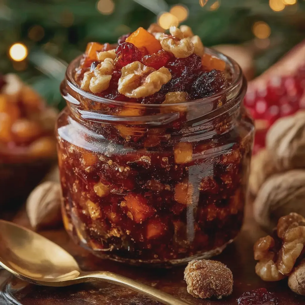 Confiture de Noël aux fruits secs
