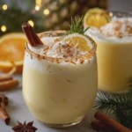 Punch de Noël crémeux à l’ananas et à la noix de coco