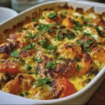 Gratin de légumes d’automne coco et curry